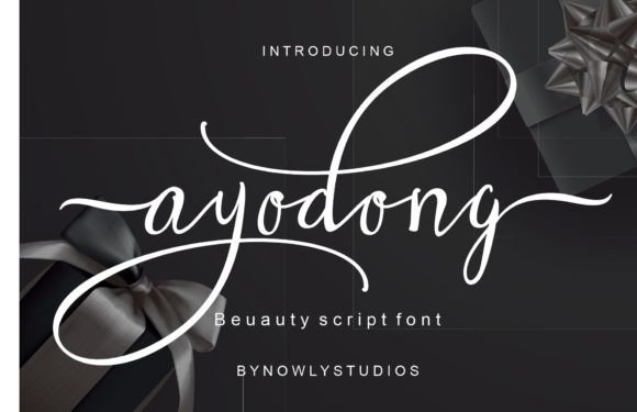 Ayodong: A Delicate Handwritten Font