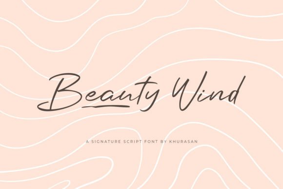 Beauty Wind: A Stylish Script Font