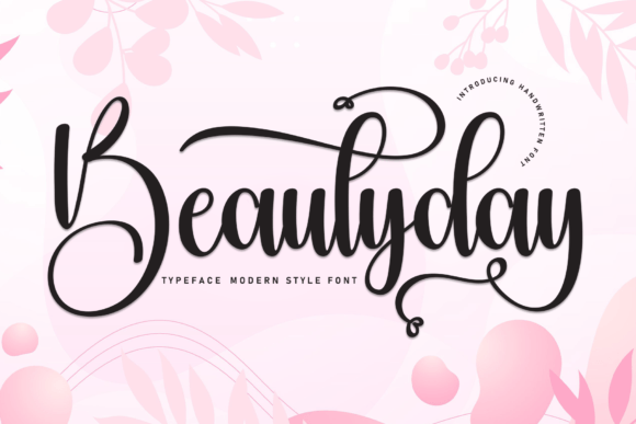 Beautyday Font: Elegant Script for Web Design