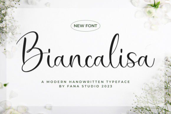 Biancalisa: A Script Font for Real Projects