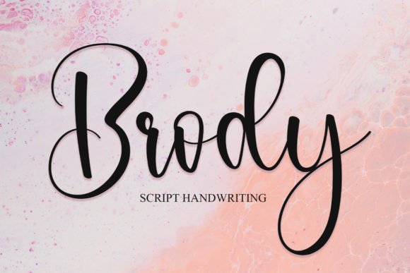 Brody: A Magical Handwritten Font