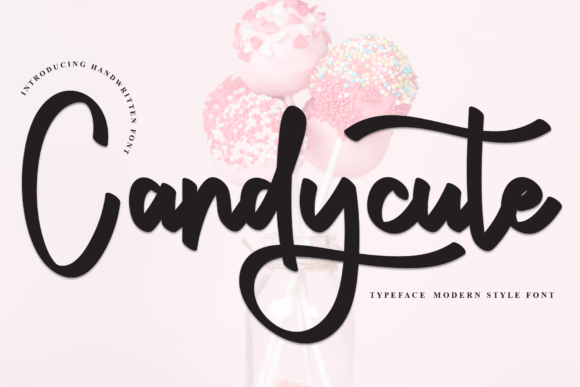 Candycute Font for Creative Publishing