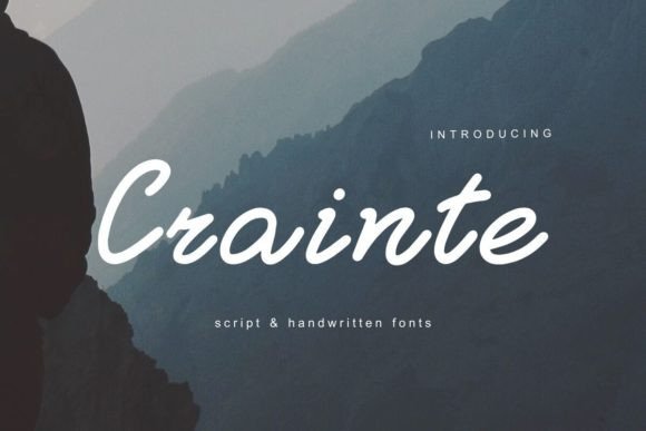 Crainte: A Stylish Script Font for Web Design