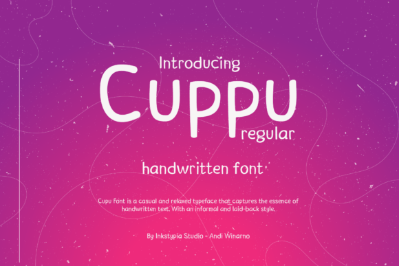 Cuppu Font: A Casual Typeface for Creative Projects