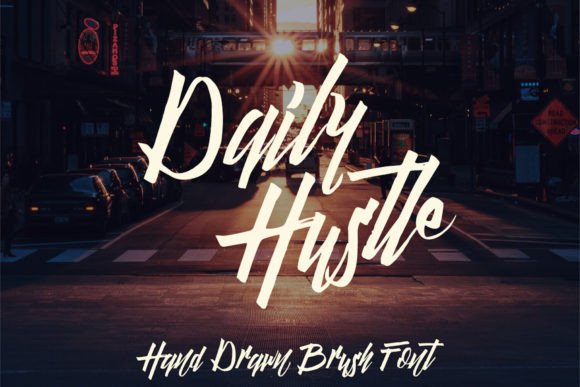 Daily Hustle Font for Web Design