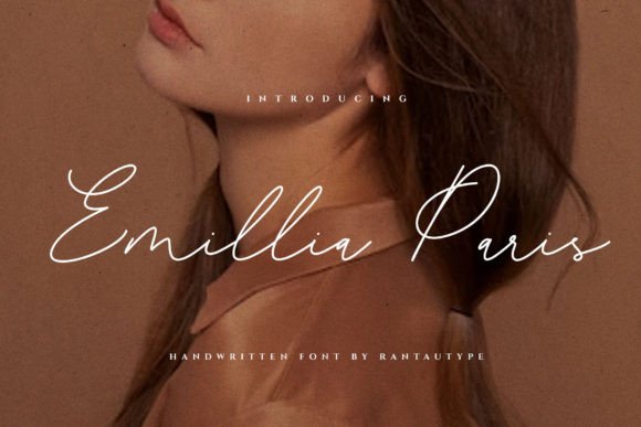 Emillia Paris: A Stylish Script Font for Crafters