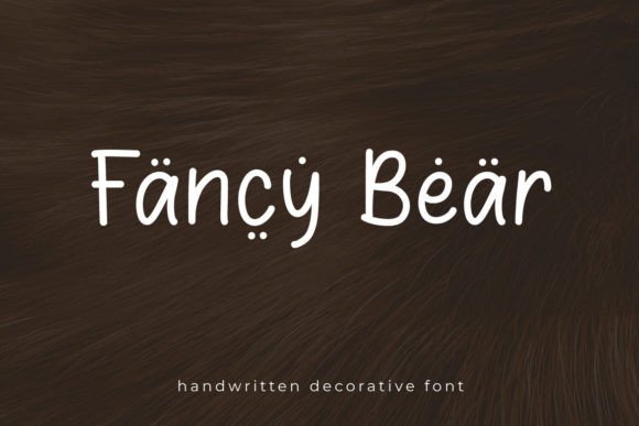 Fancy Bear Font: Elegant Script for Digital Marketing