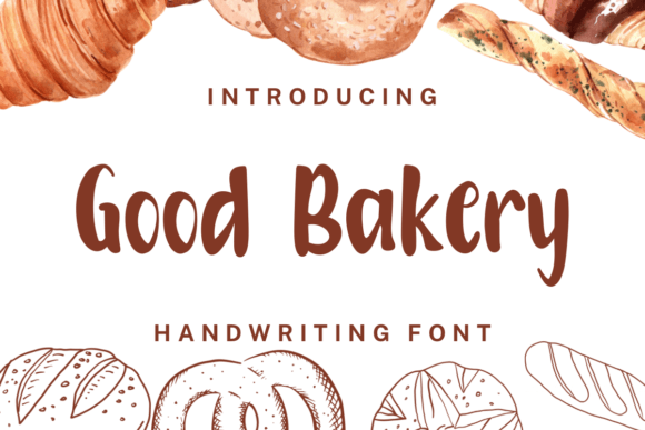 Good Bakery Font for Editorial Design
