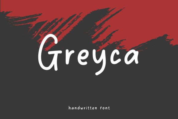 Greyca: A Handwritten Font for Creative Campaigns