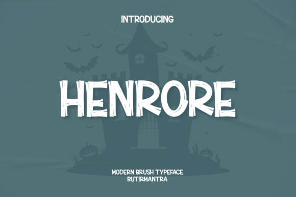 Henrore: A Halloween Font for Creative Campaigns