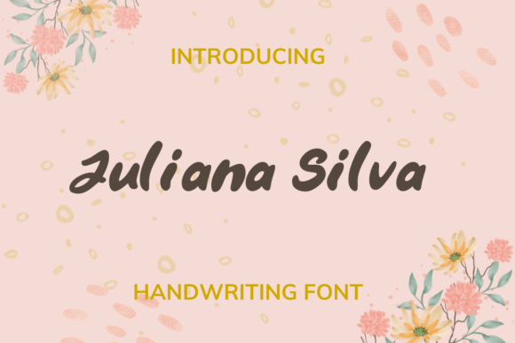 Juliana Silva: A Whimsical Font for Creative Projects