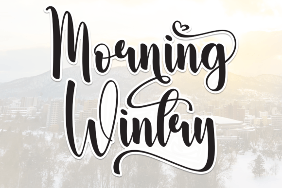 Morning Wintry: A Font That Wins Campaigns