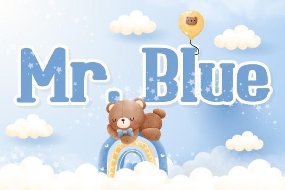 Mr. Blue Font: Elegant Script for Editorial Design