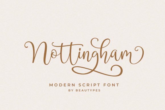 Nottingham: A Script Typeface for Web Design