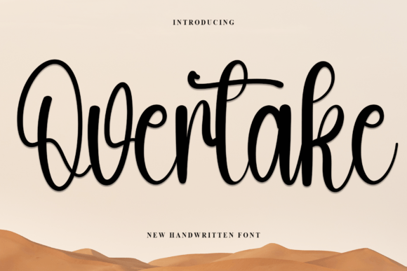 Overtake: A Stylish Font for Business Growth
