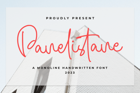 Panelistane: A Luxurious Handwritten Font