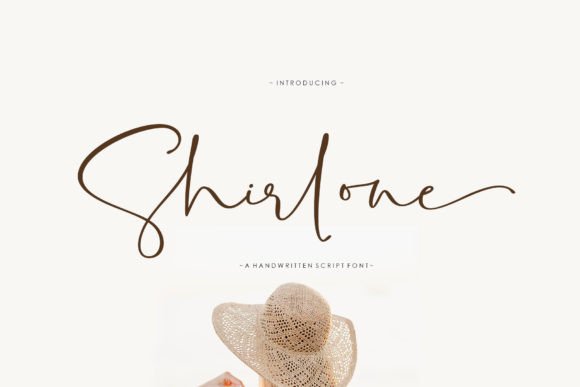 Shirlone: A Elegant Handwritten Font for Web Design