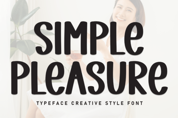 Simple Pleasure Font for Web Design