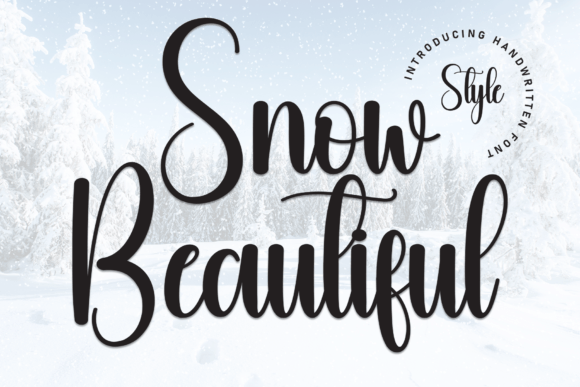 Snow Beautiful Font