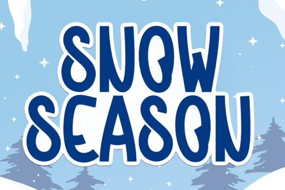 Snow Season Font: A Sweet Touch for Branding