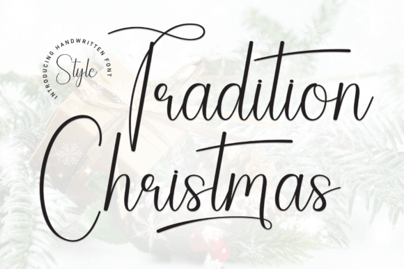 Tradition Christmas Font